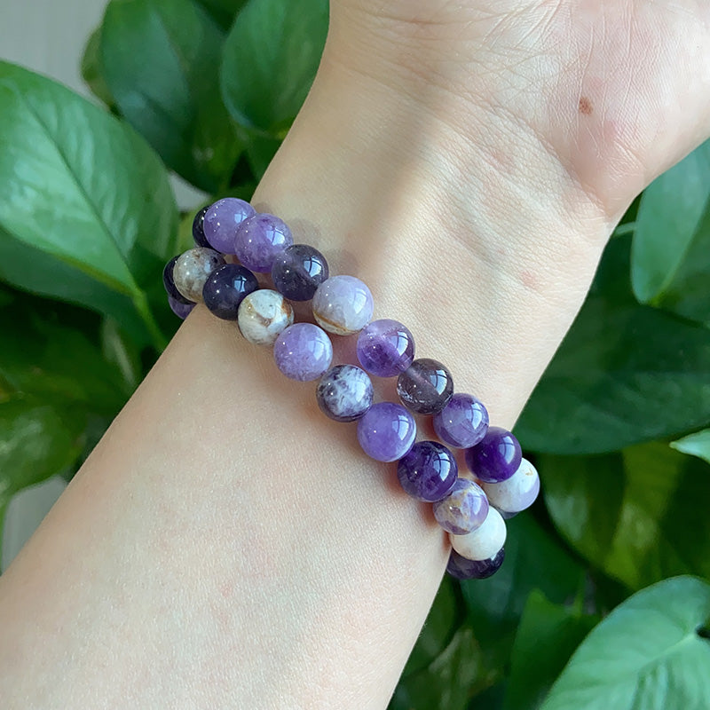 Chevron Amethyst Bracelet $9.99/2PCS