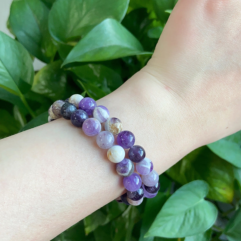 Chevron Amethyst Bracelet $9.99/2PCS