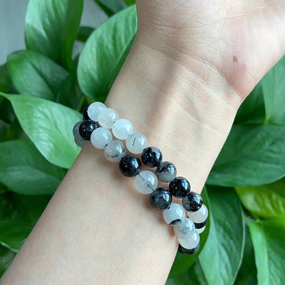 Black Tourmilated Bracelet $9.99/2PCS