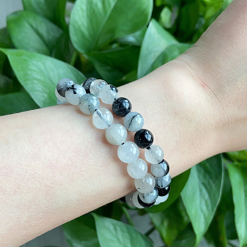Black Tourmilated Bracelet $9.99/2PCS