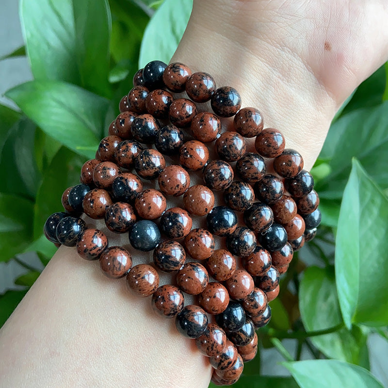 Mahogany Obsidian Bracelet $9.99/4PCS