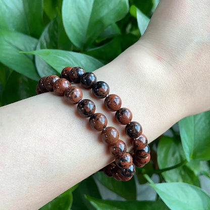 Mahogany Obsidian Bracelet $9.99/4PCS