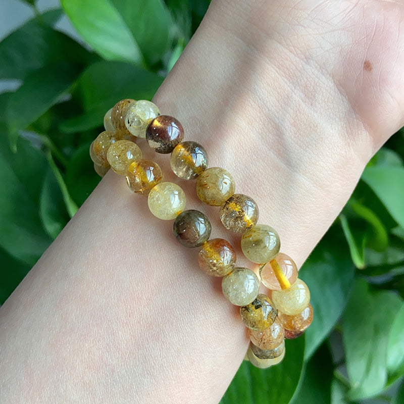 Mix Rutilated Quartz Bracelet $19.99/PC