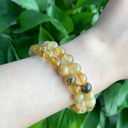 Mix Rutilated Quartz Bracelet $19.99/PC